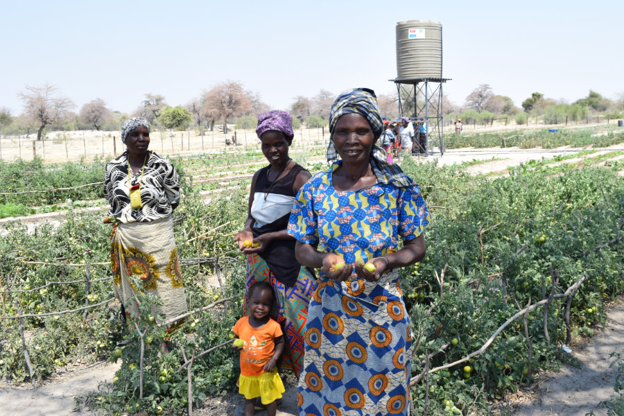 Teaching farmers how to increase their production in a sustaibale way