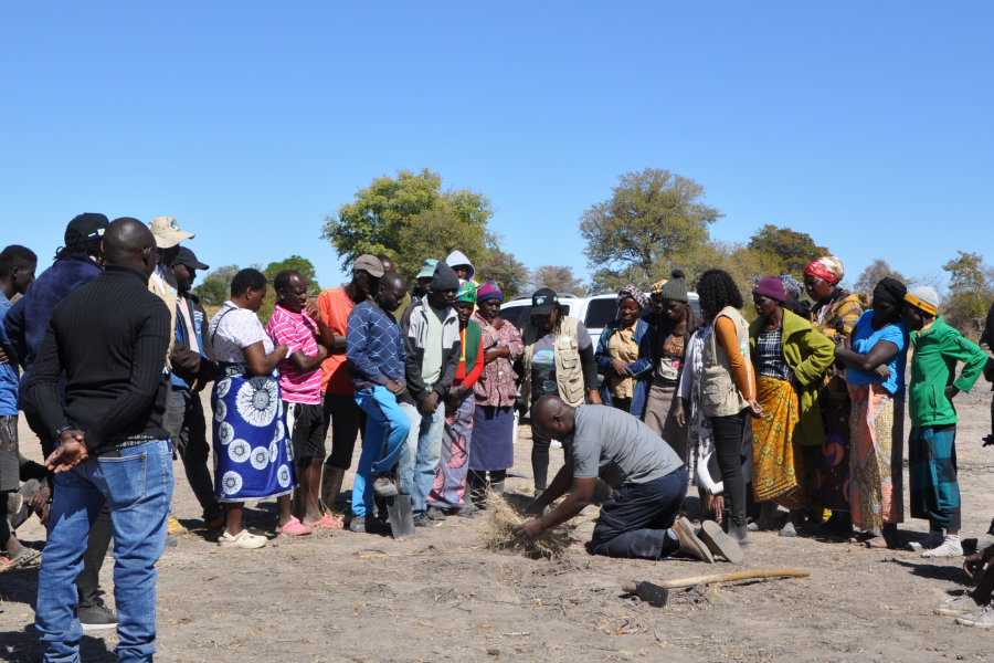Demonstrating to the community