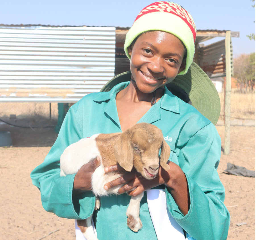 Students at the Agricultural Program at DAPP Vocational School