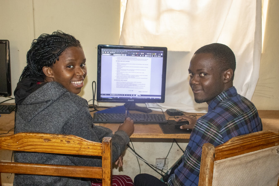 Students At DAPP Vocational School